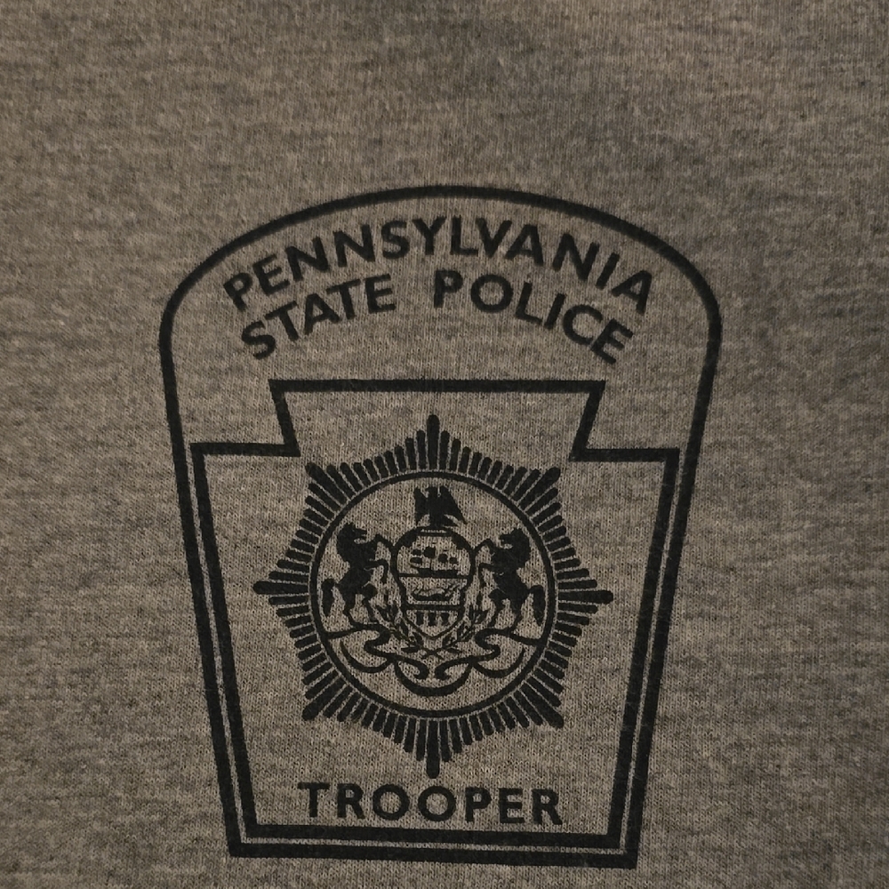 Gray Pennsylvania State Police Trooper PSP STRONG